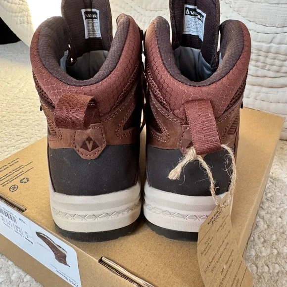 Vasque Breeze 7755 Women’s Waterproof Hiking Boots 7 Brown VasqueDry Trail NWT - Picture 9 of 14